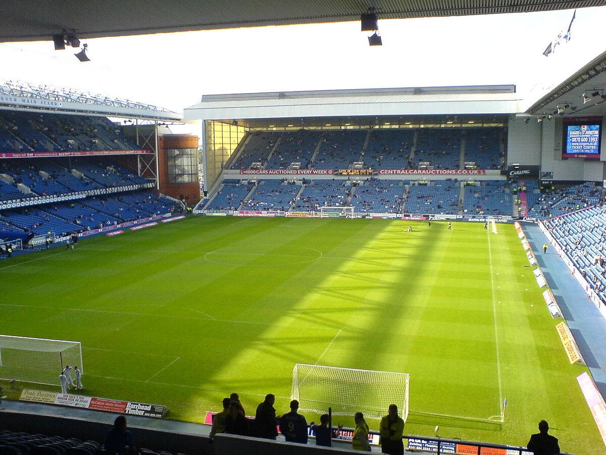 Glasgow's Ibrox Stadium