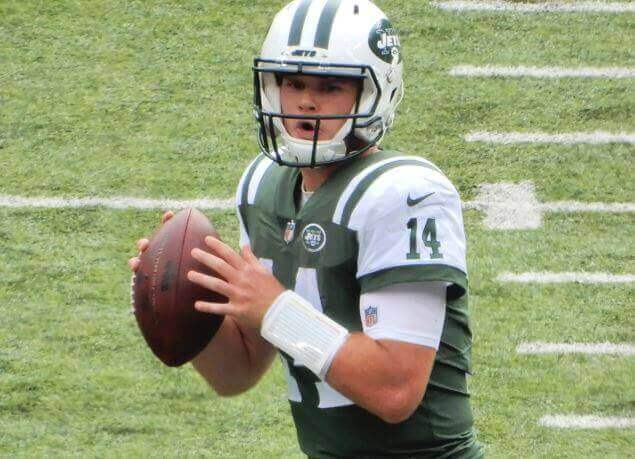 Jets quarterback Sam Darnold