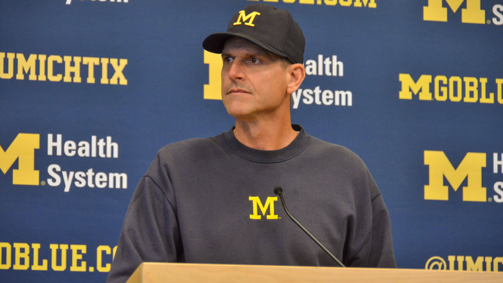 Jim Harbaugh press conference