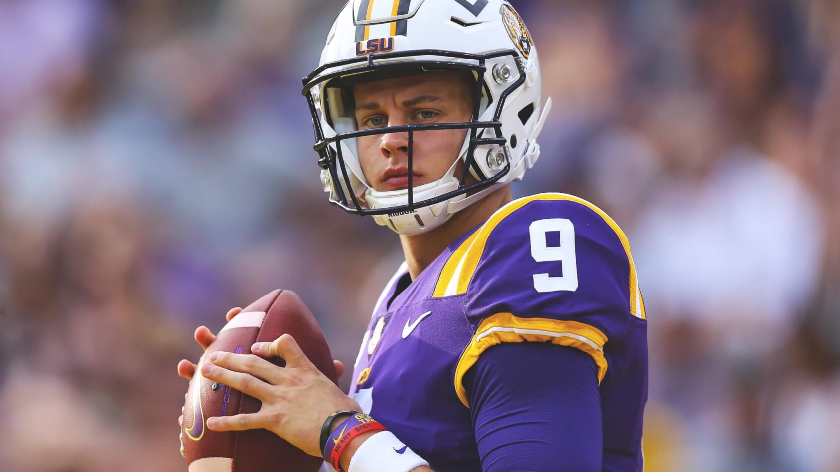 LSU Tigers starting QB Joe Burrow