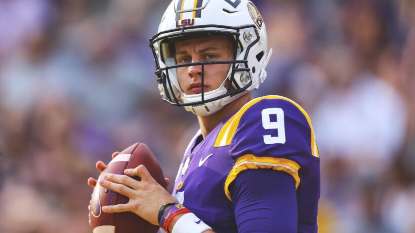 LSU Tigers starting QB Joe Burrow