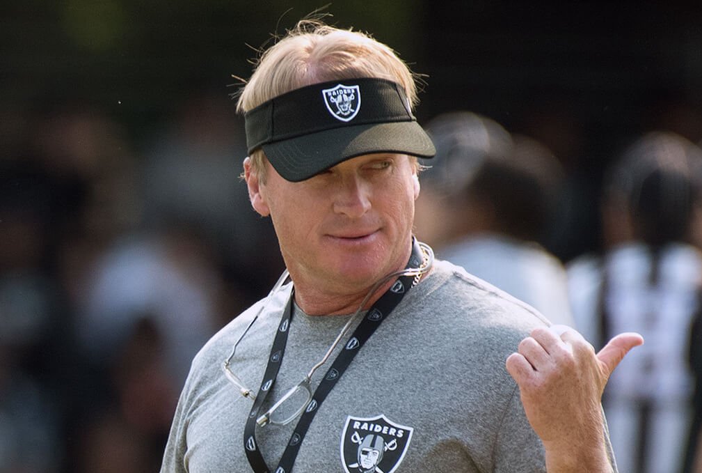 Jon Gruden Oakland Raiders head coach