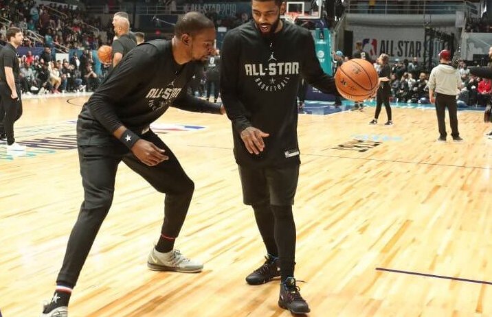 Kevin Durant and Kyrie Irving