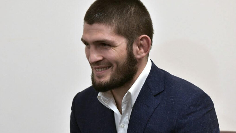Khabib Nurmagomedov meeting Vladimir Putin