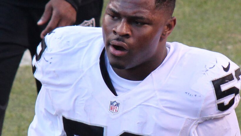 Khalil Mack as an Oakland Raider