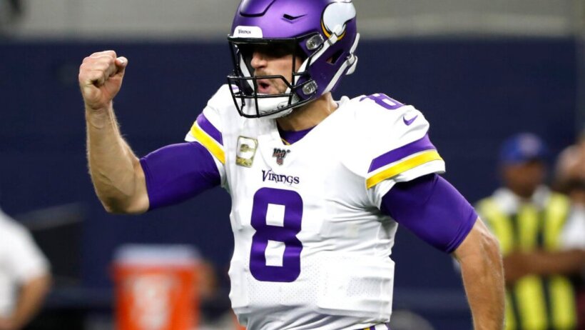 Kirk Cousins fist pump reaction