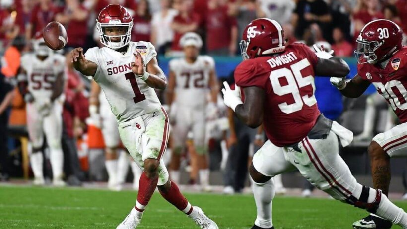 Kyler Murray vs Alabama defense