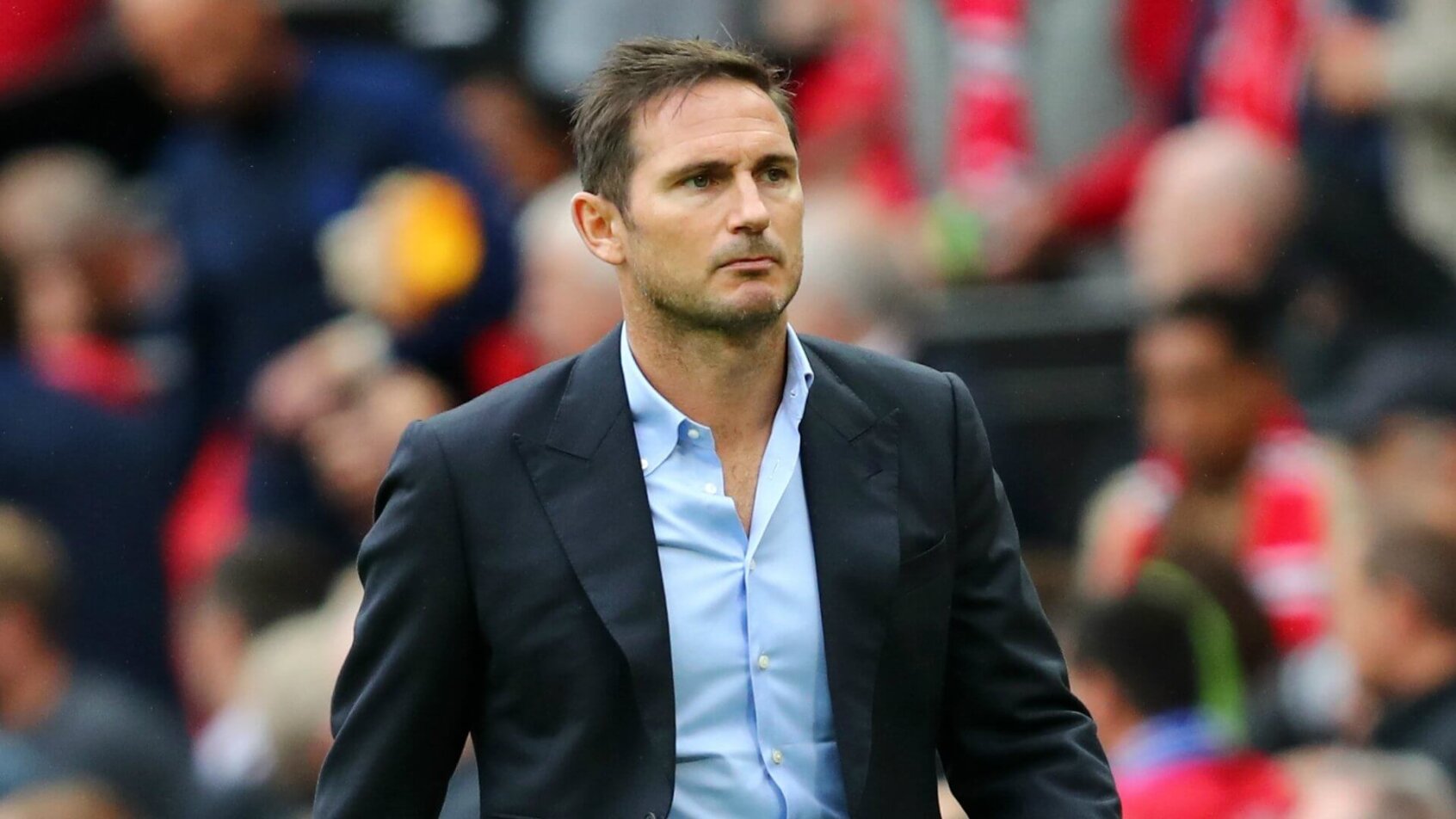 Frank Lampard won the Champions League with Chelsea in 2012.