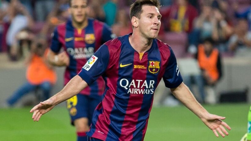 Barcelona's Messi