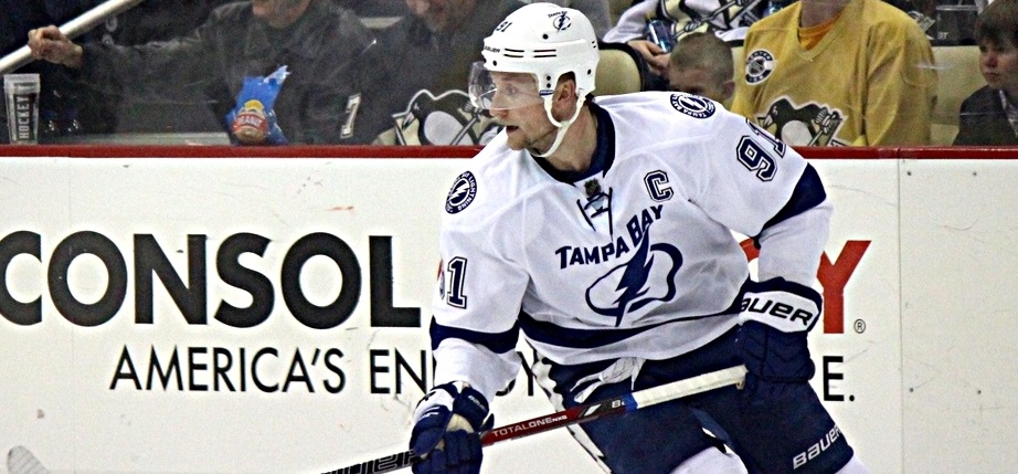 Steven Stamkos with the Tampa Bay Lightning.