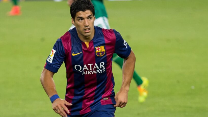 Luis Suarez of Barcelona