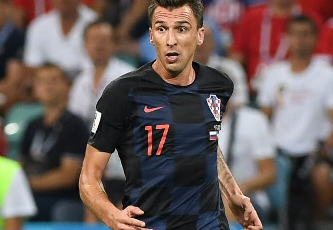Mario Mandžukić of Croatia