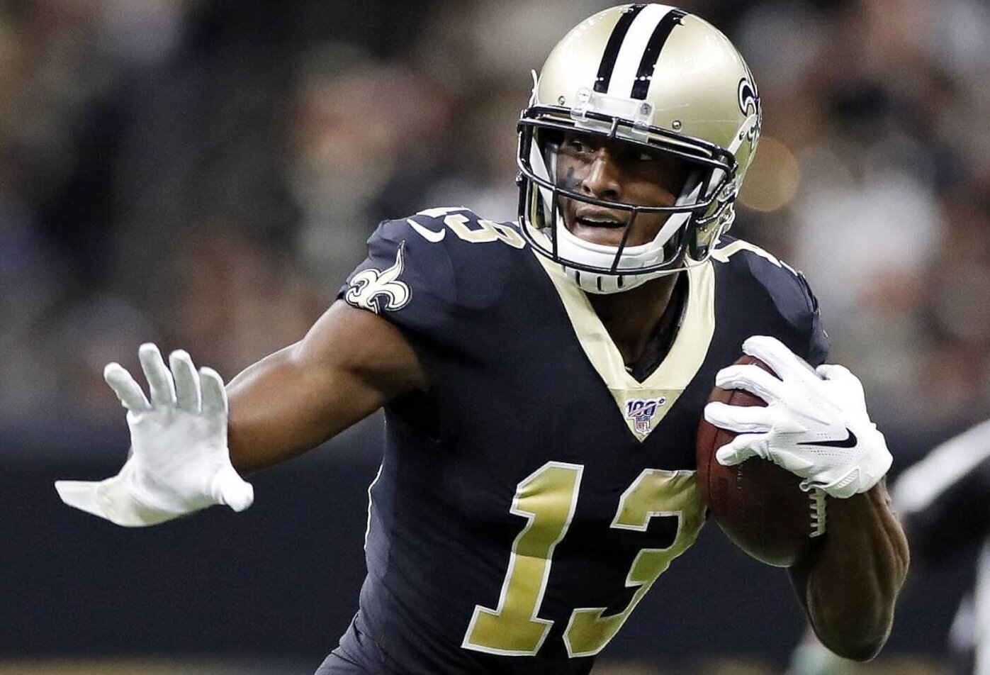 Michael Thomas running in the open field