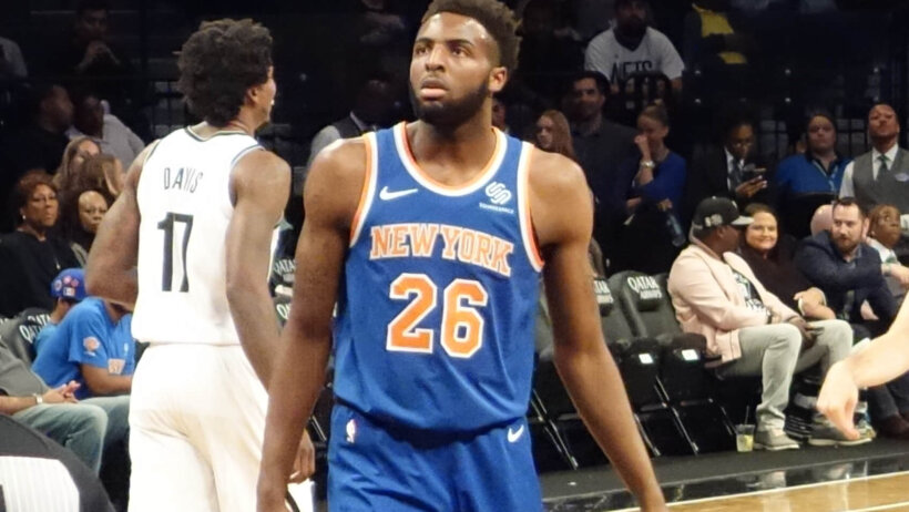 Mitchell Robinson in Brooklyn