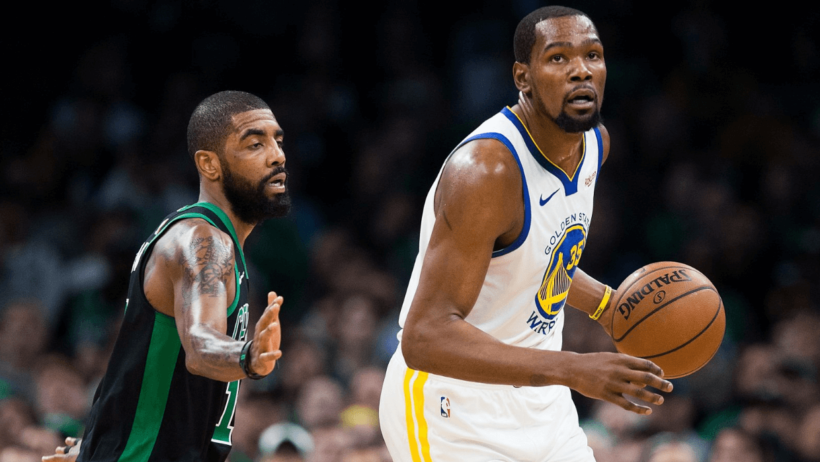 Kevin Durant and Kyrie Irving