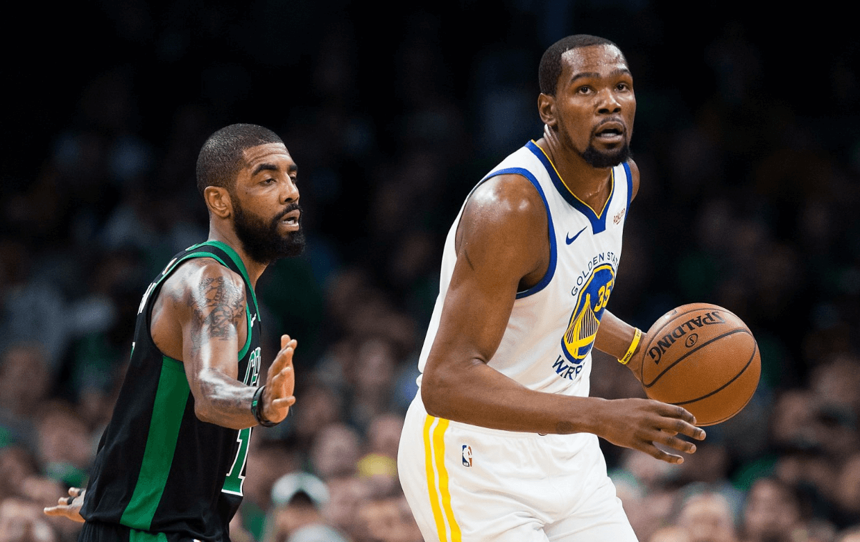 Kevin Durant and Kyrie Irving