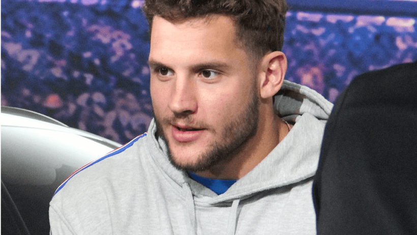 Nick Bosa during a press conference