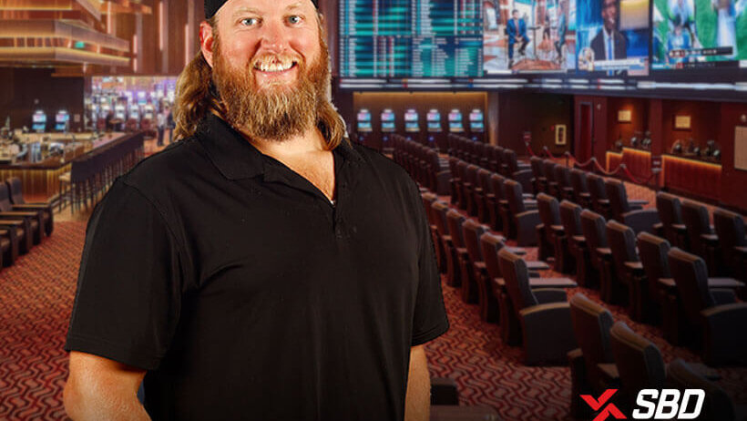 Nick Mangold at a sportsbook