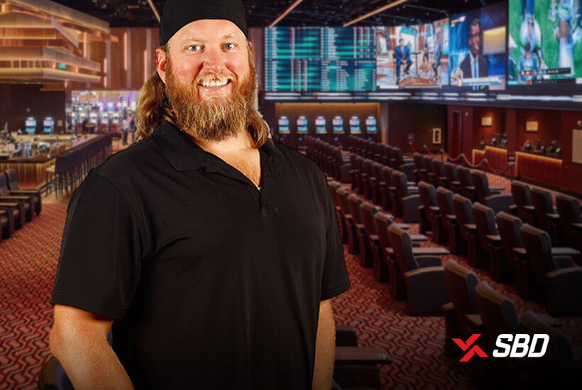 Nick Mangold at a sportsbook