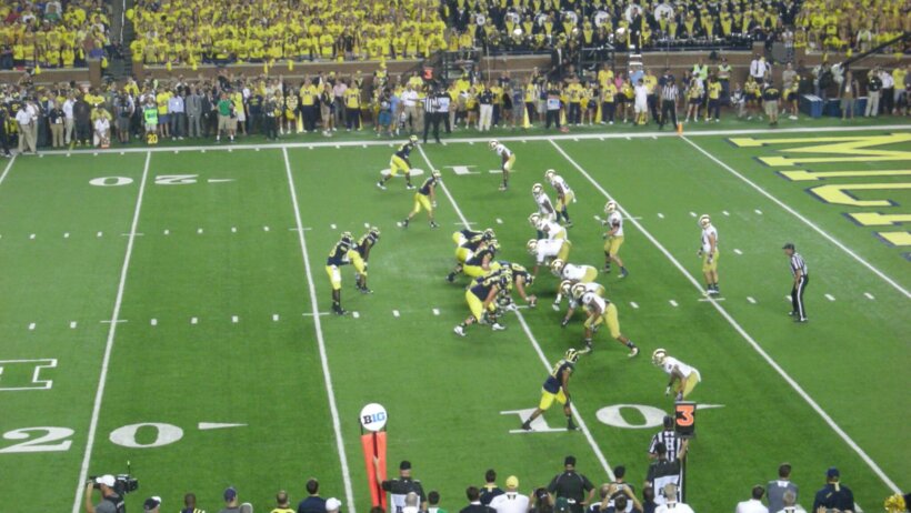 Notre Dame vs Michigan at the Big House