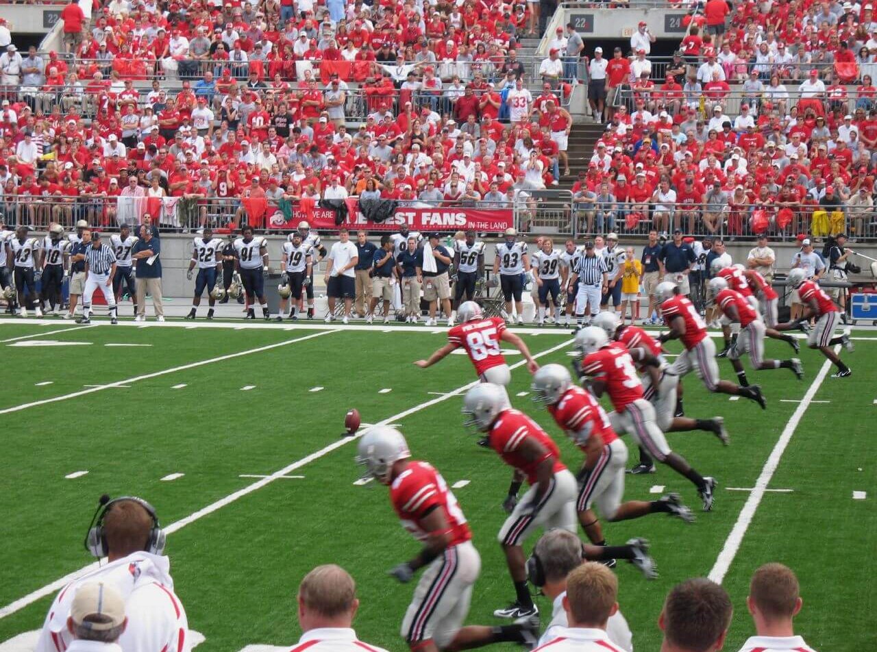 Ohio State kicking off