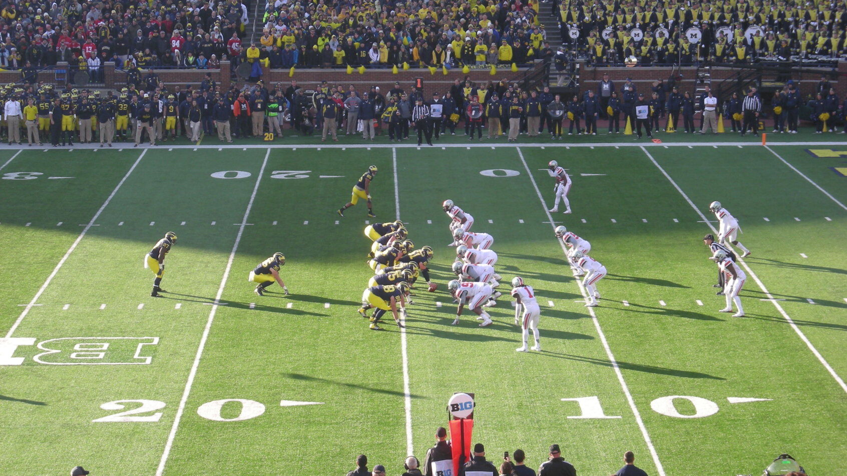 Michigan vs Ohio State in 2013