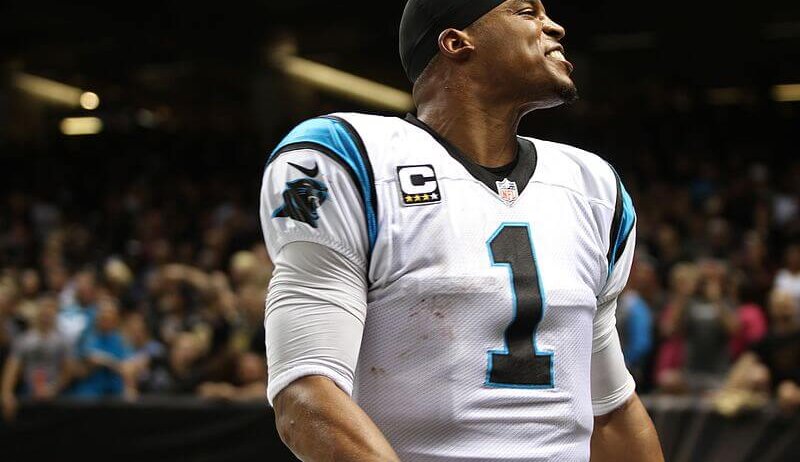 Carolina QB Cam Newton.