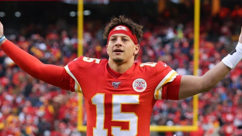 Patrick Mahomes reaction