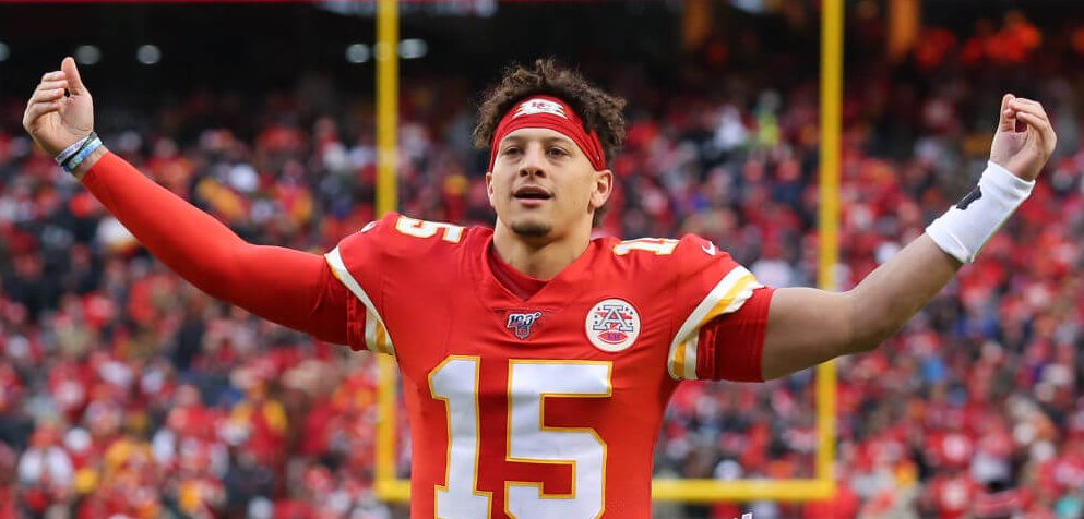Patrick Mahomes reaction