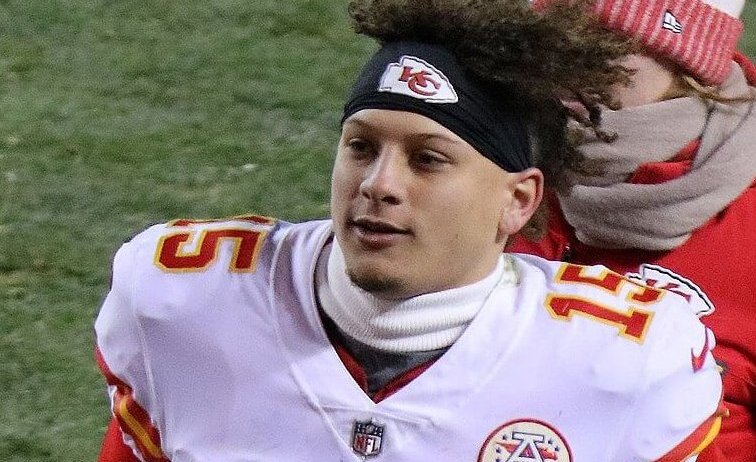 Patrick Mahomes of the Kansas City Chiefs