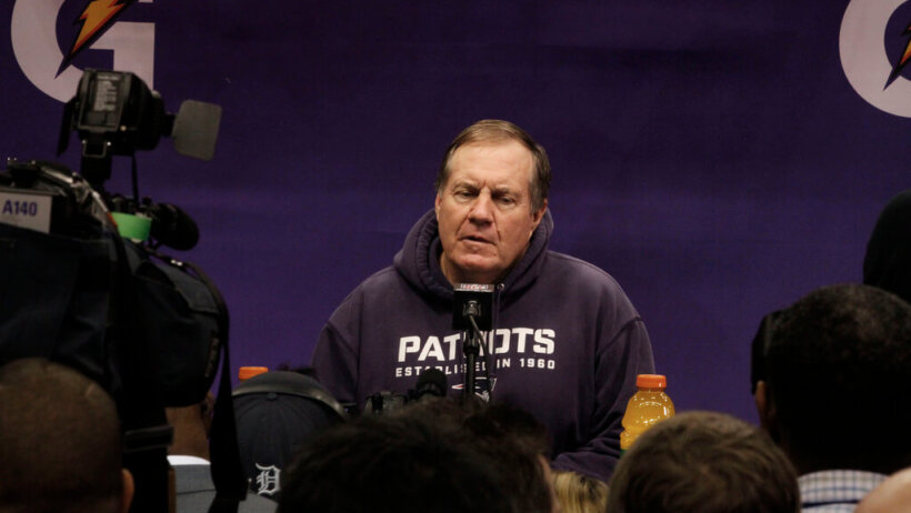 Patriots coach Bill Belichick