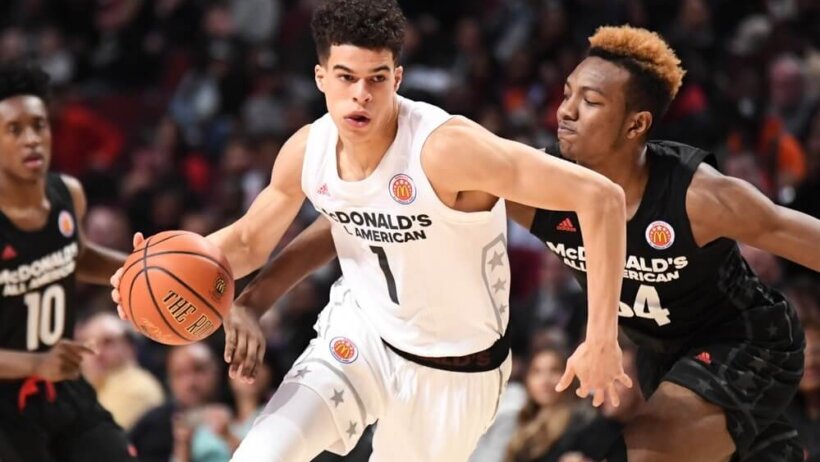 Michael Porter Jr during the 2017 MCDAAG