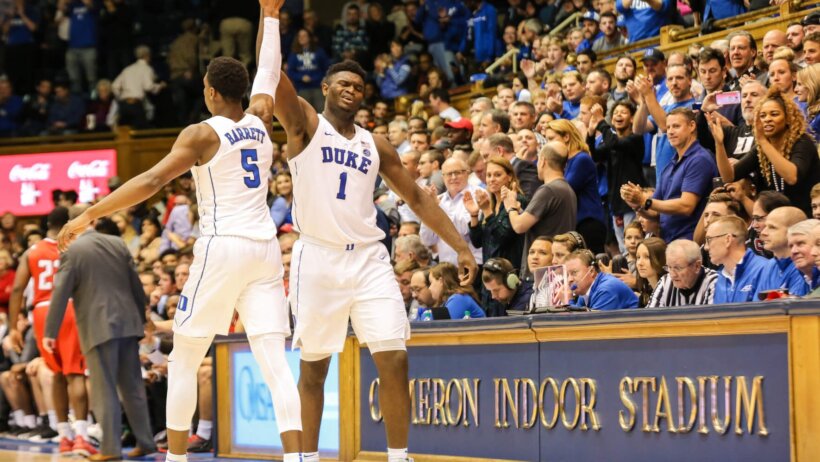 RJ Barrett and Zion Williamson_-_Keenan_Hairston