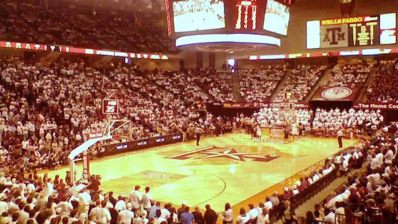 A&M basketball arena