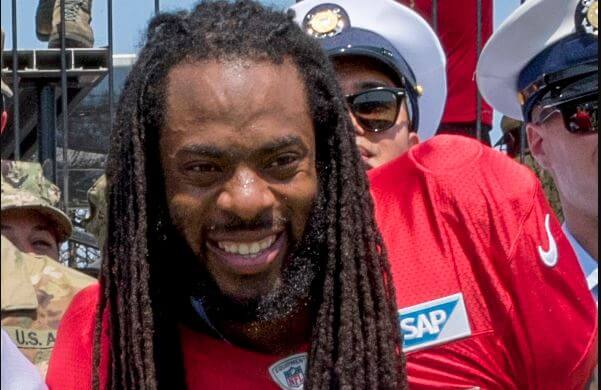 Richard Sherman closeup