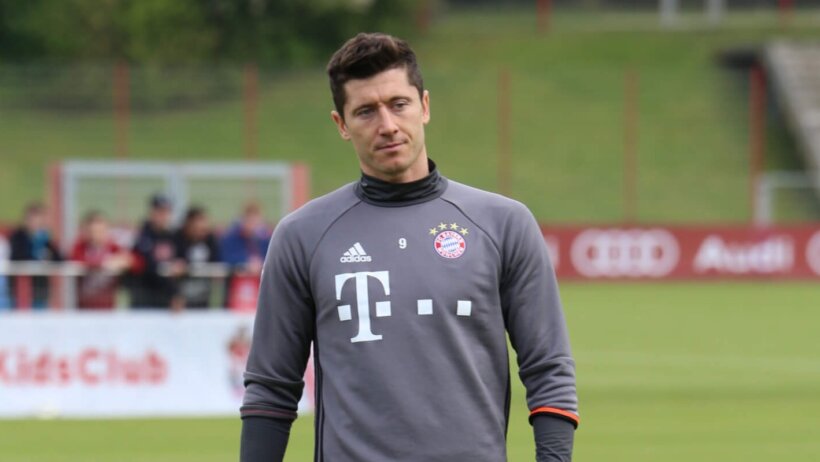 Robert Lewandowski of Bayern Munich