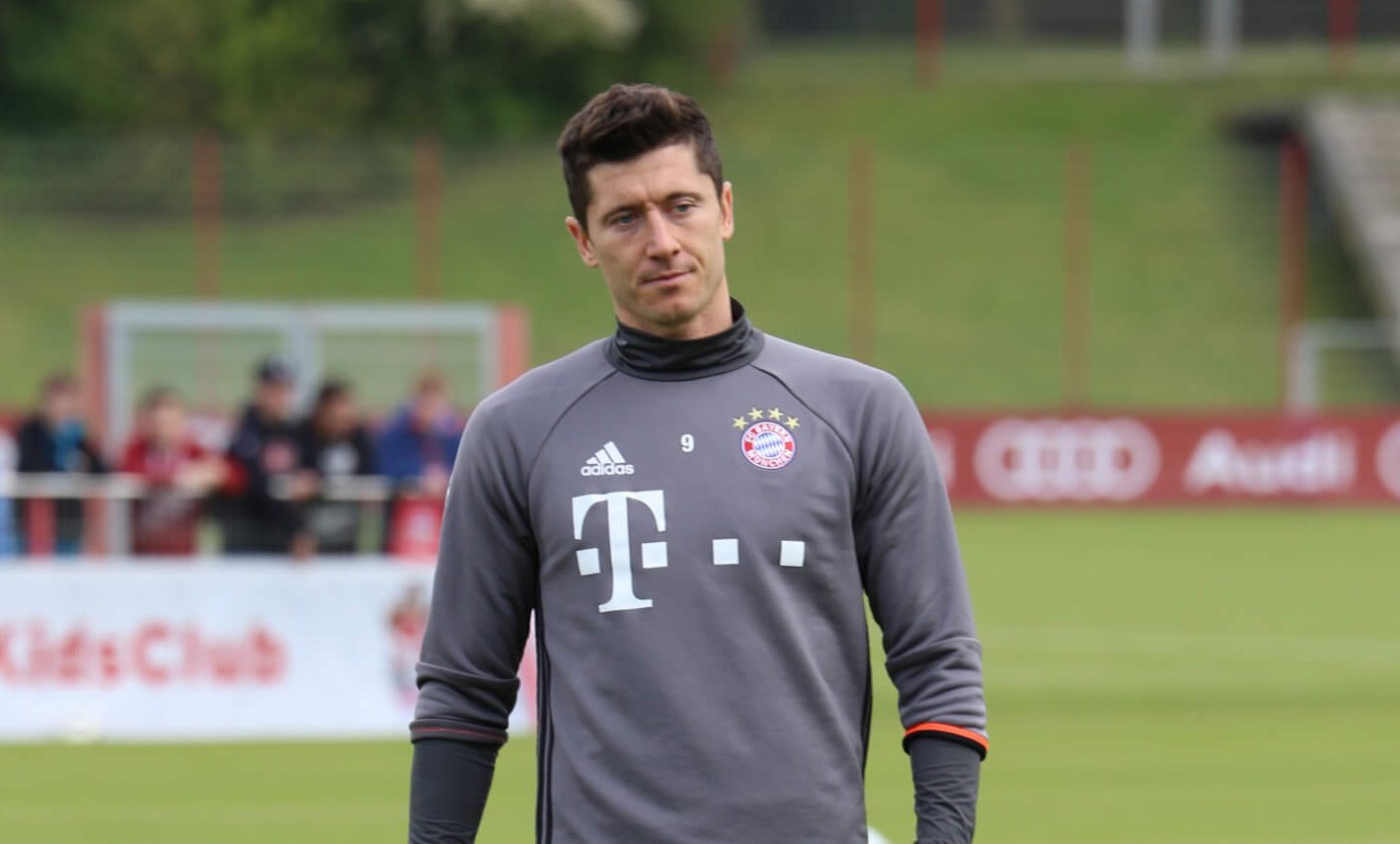 Robert Lewandowski of Bayern Munich