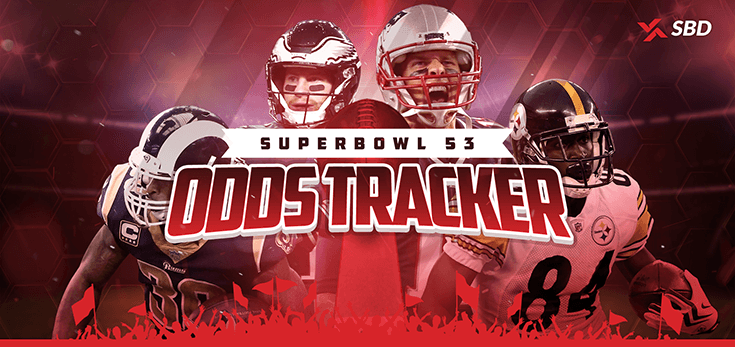 SBD's Super Bowl 53 Odds Tracker Preview