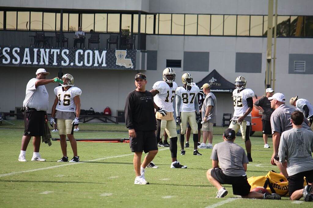 Saints coach Sean Payton