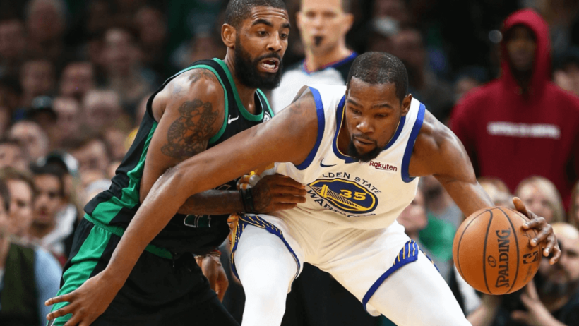 Kyrie Irving and Kevin Durant