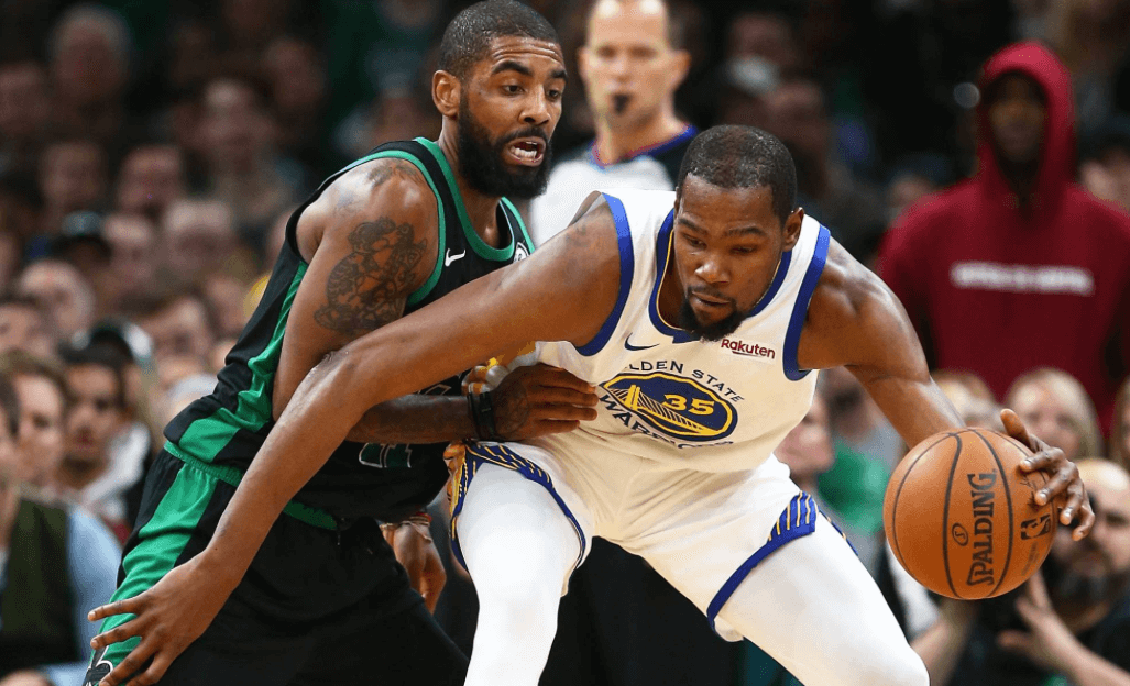 Kyrie Irving and Kevin Durant