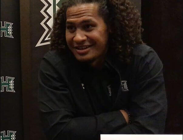 Rookie Detroit Lions linebacker Jahlani Tavai