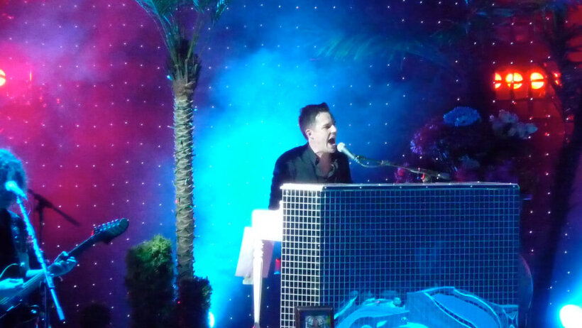 The Killers playing Madison Square Garden in 2009