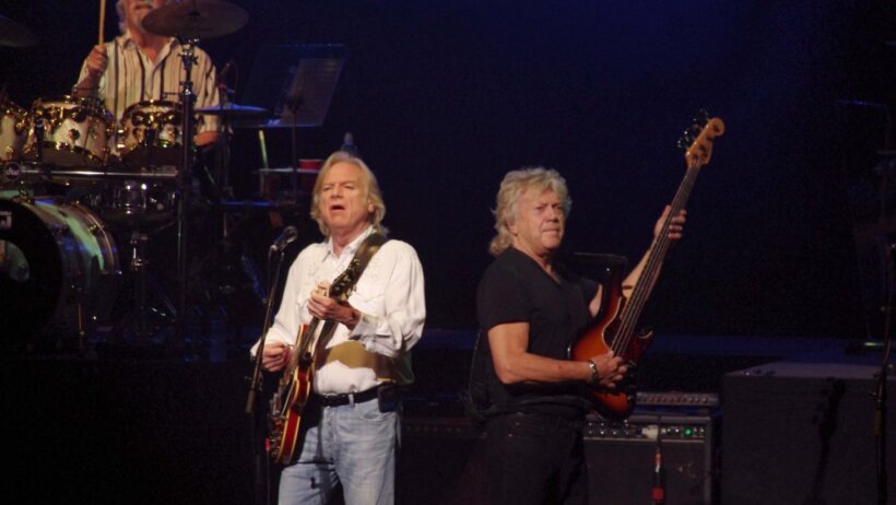 The Moody Blues playing in Bristol in 2013