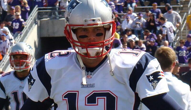 Tom Brady of the New England Patriots