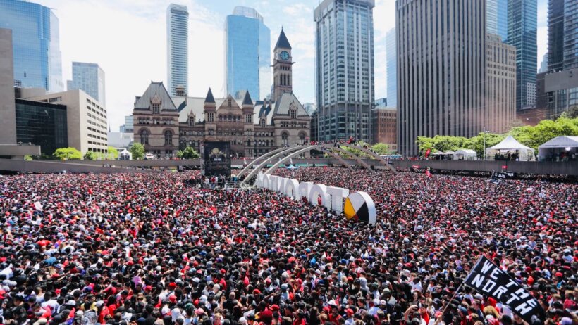 Raptors victory parade