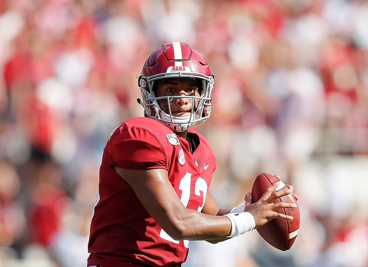 Alabama Crimson Tide starting QB Tua Tagovailoa