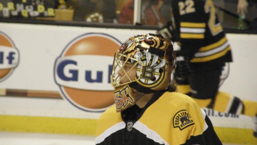 Bruins goalie Tuukka Rask