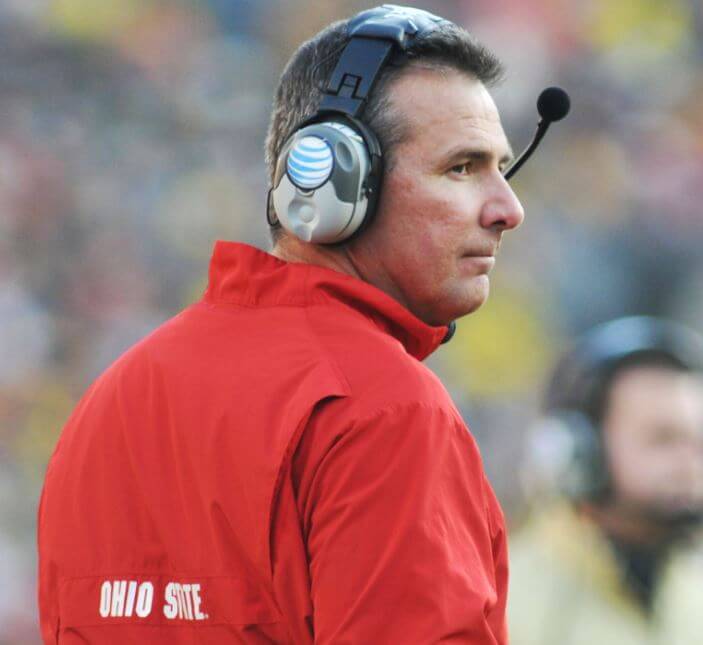 Urban Meyer on the Ohio State sideline