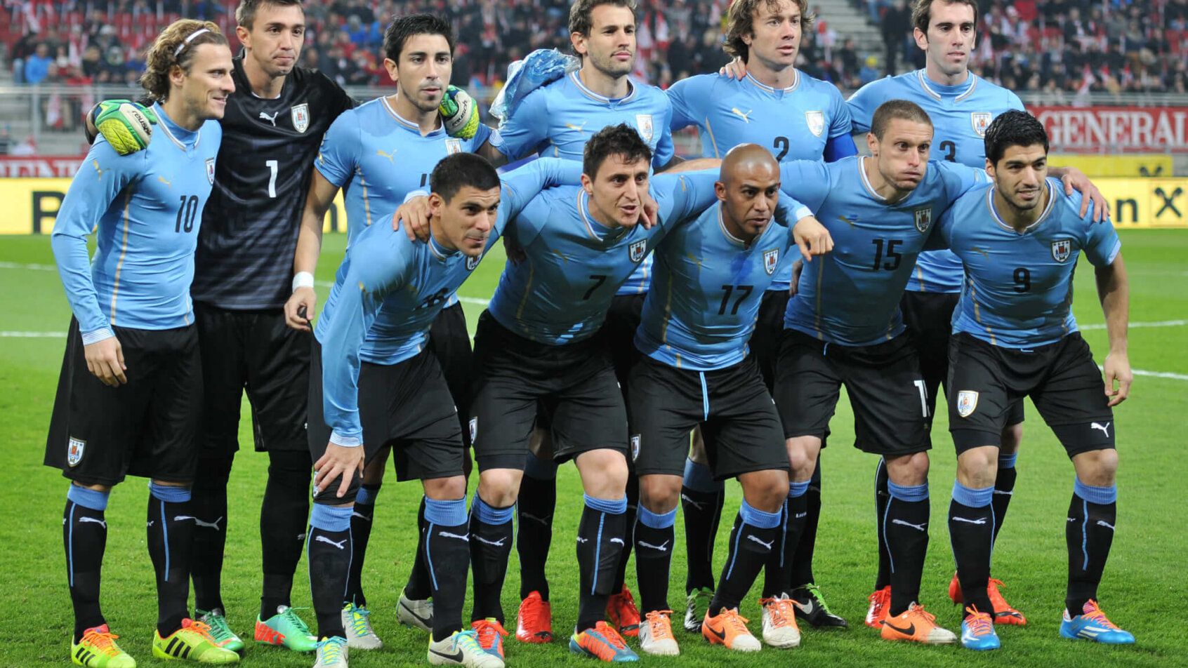 Uruguay team photo